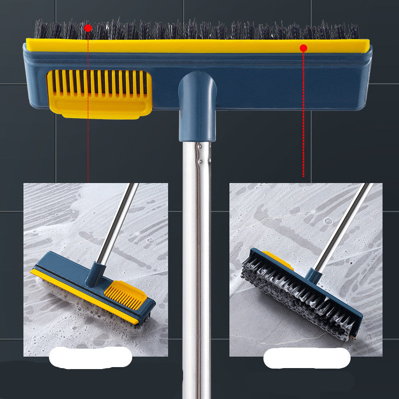 Two In One Floor Brush To Clean Bathroom Floor