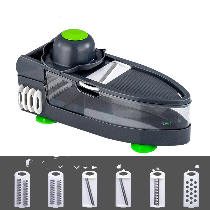 Kitchen 6-blade multifunctional aircraft carrier grater